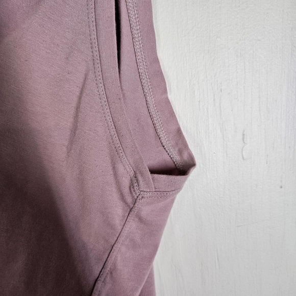 Zyia Active Front Tie Tank Top XL Lilac Purple Sleeveless Workout - Picture 5 of 8